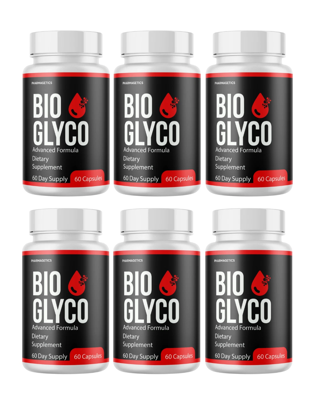 Bio Glyco Blood Sugar Support Supplement, Stable Blood Sugar- 6 Bottles