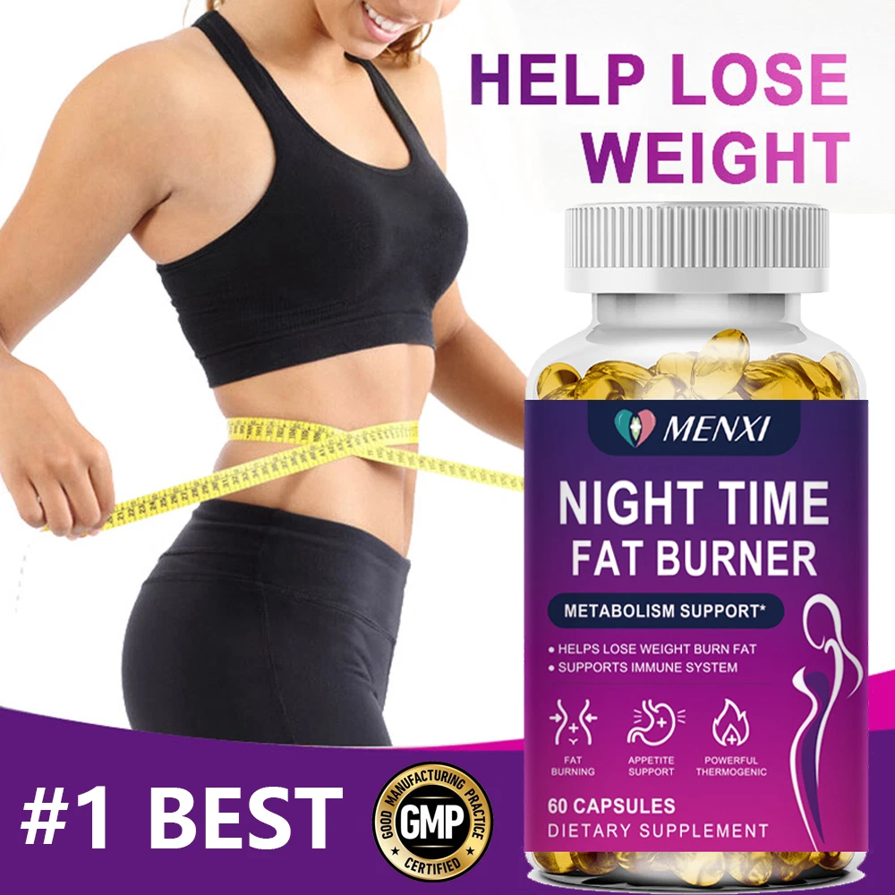 Night Time Fat Burner Supplement For Burn Fat Weight Loss Body Management
