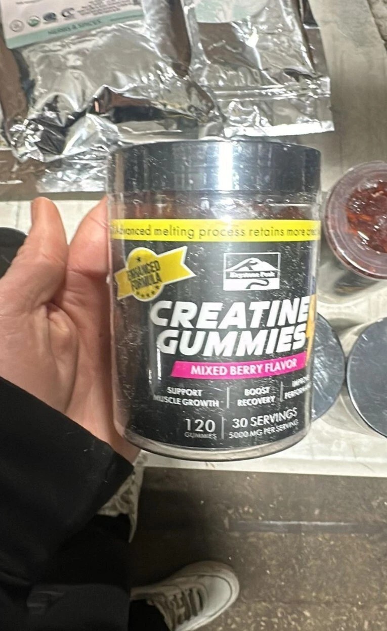Creatine Gummies | 60 Chewable Creatine Gummies for Men & Women 120 Gummies