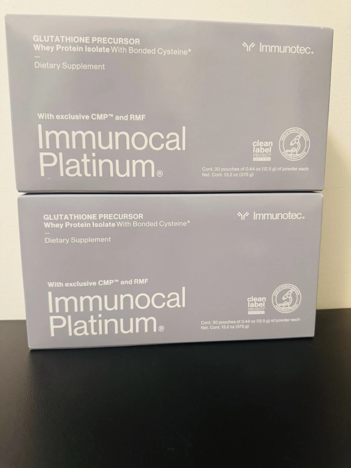 Immunotec Immunocal Platinum 2 Boxes