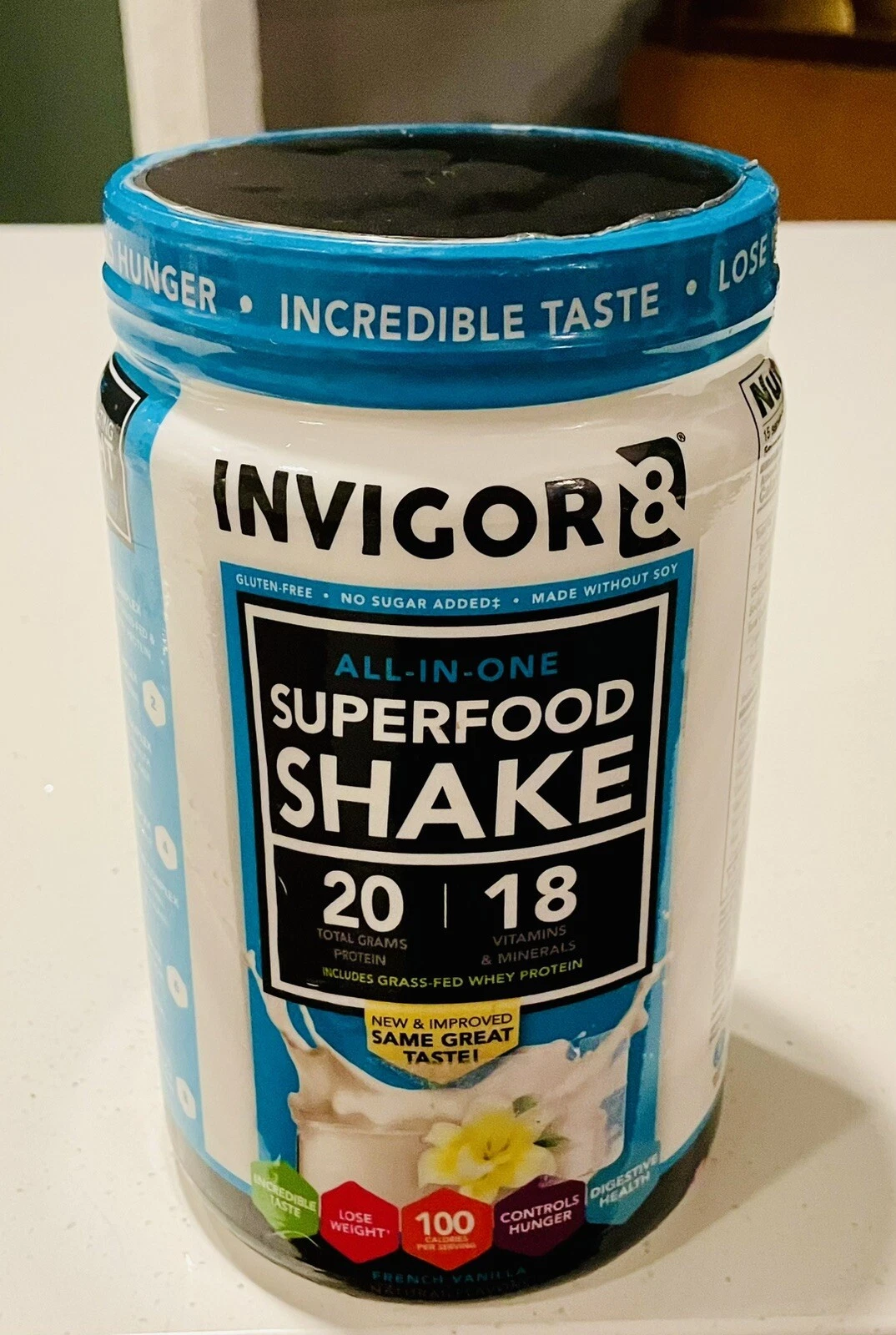 INVIGOR8 - Superfood Shake - French Vanilla - ex 2026