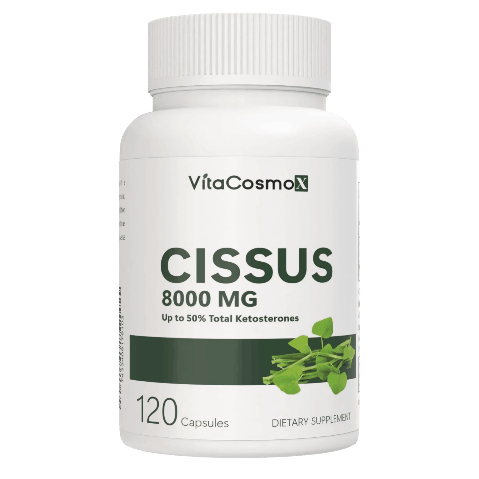 ULTRA CISSUS QUADRANGULARIS 8000 MG POST-WORKOUT WEIGHT LOSS SUPPLEMENT 120 CAPS