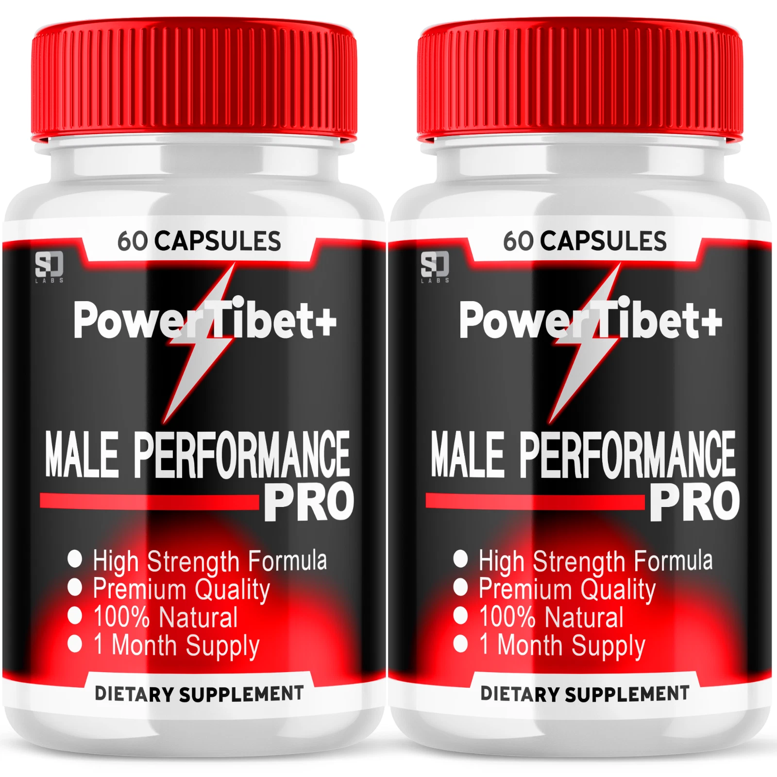 Power Tibet + Enhanced Vitality and Performance Support for Men (2 Pack)