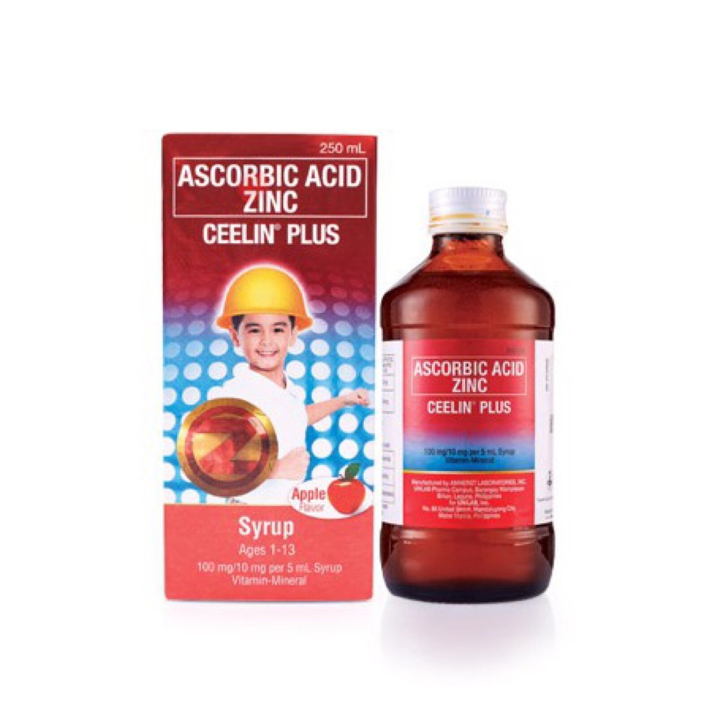 Ceelin Plus Syrup Ascorbic Acid w/Zinc 120ml