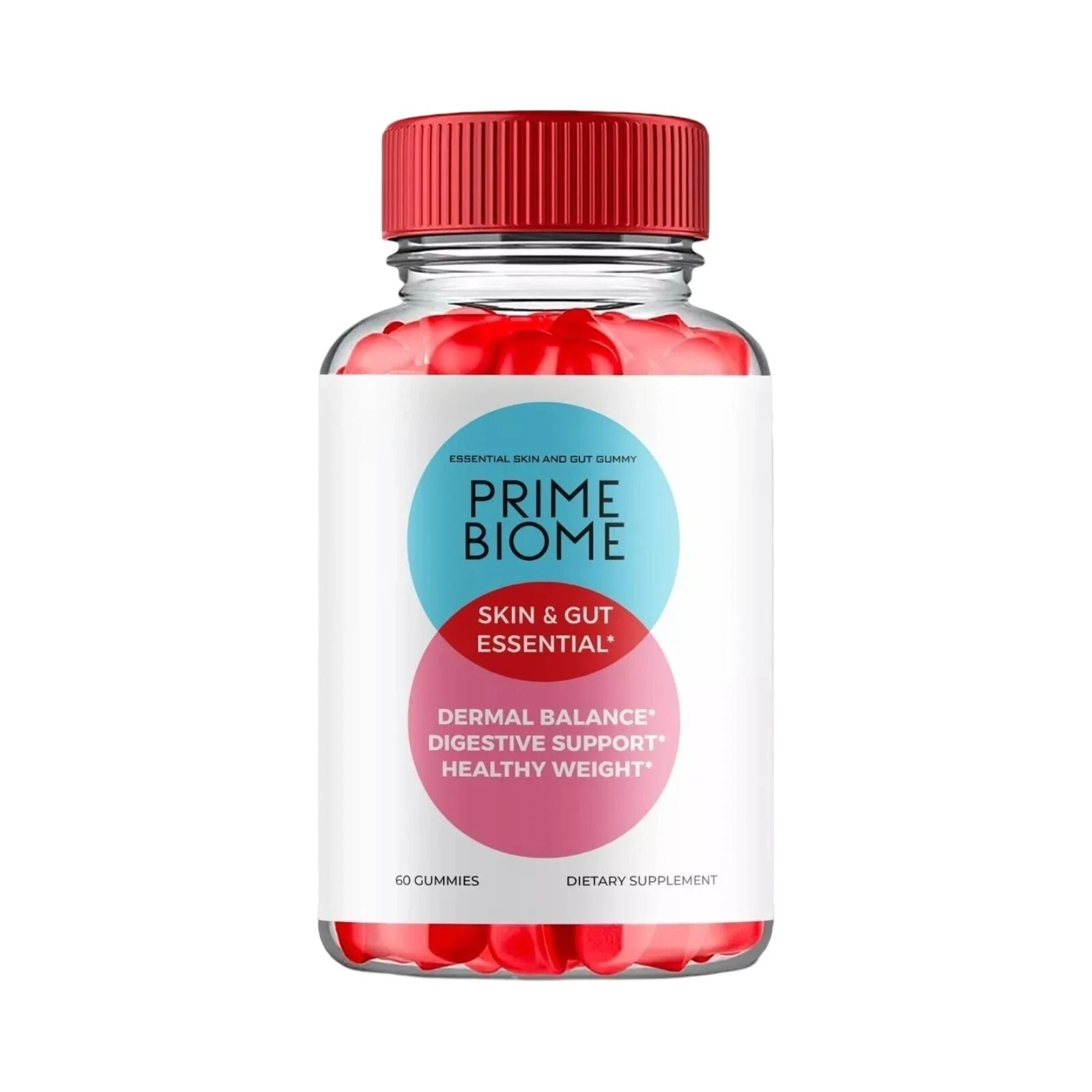 Prime Biome Keto ACV Weight Loss Gummies, PrimeBiome Gummies - 60 Gummies