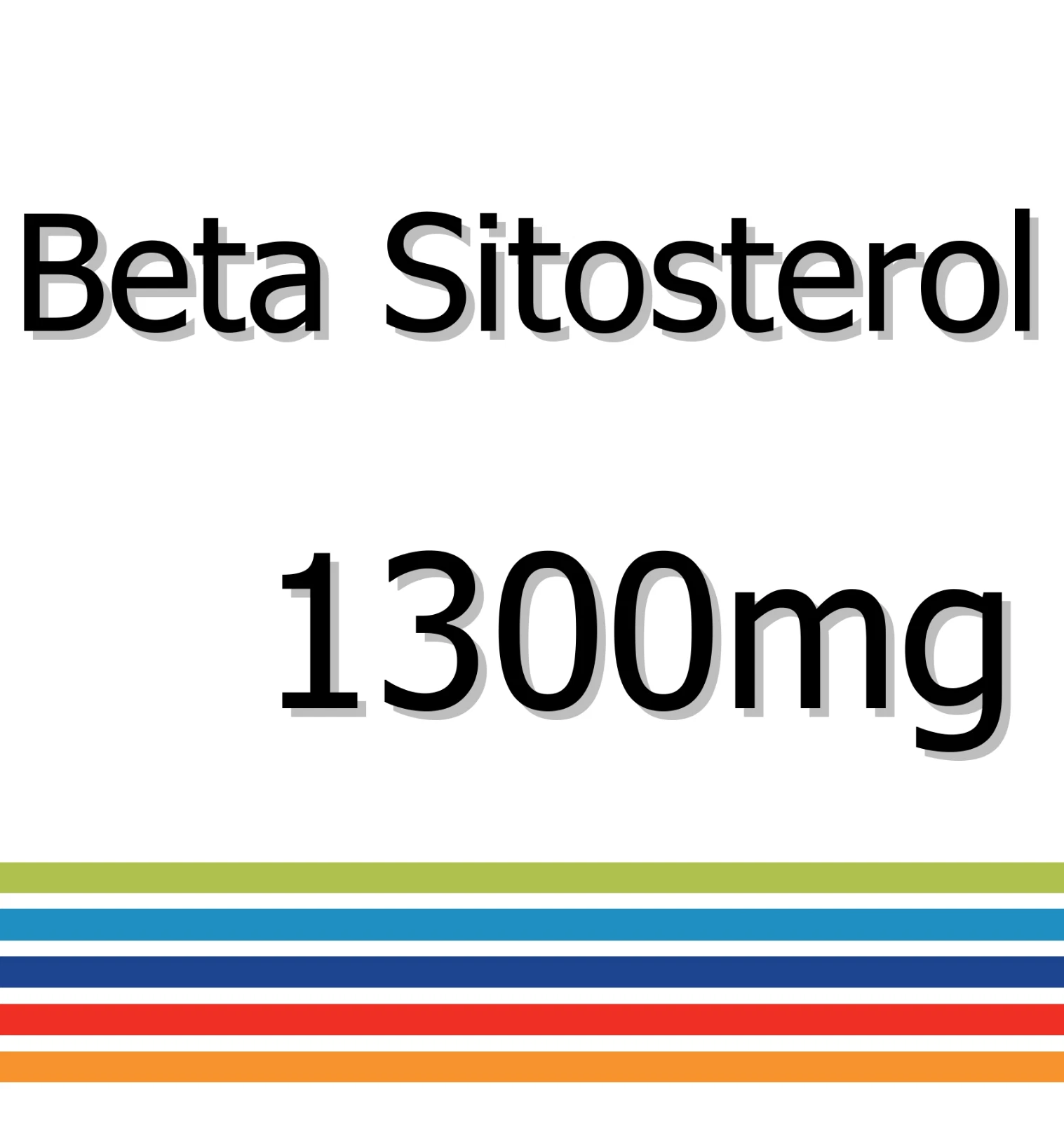 Beta Sitosterol 1300mg x 60 Tablets - Inflammation Reduces