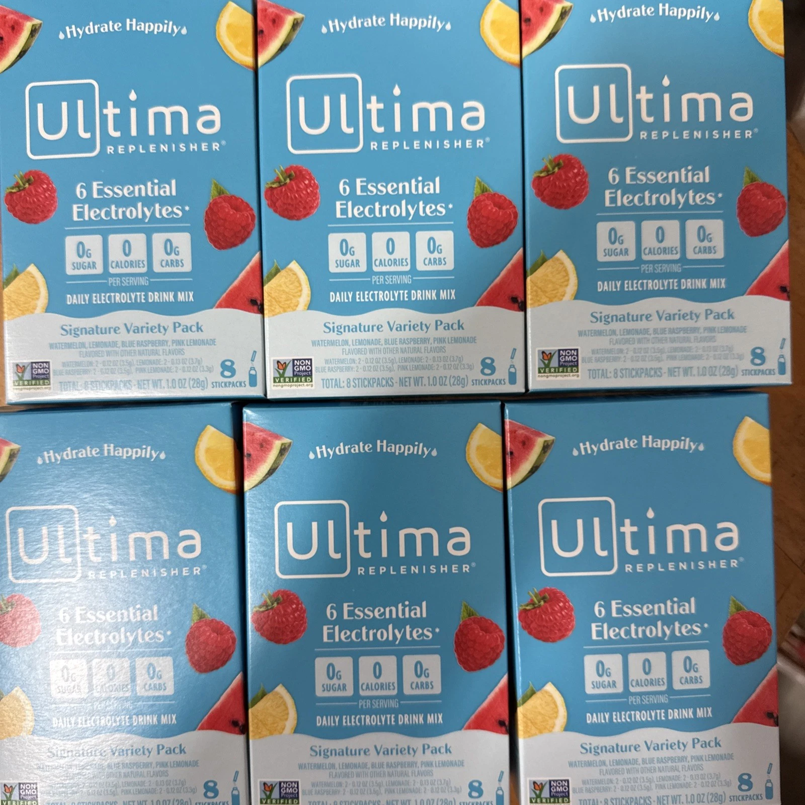 6 Boxes Última Electrolytes