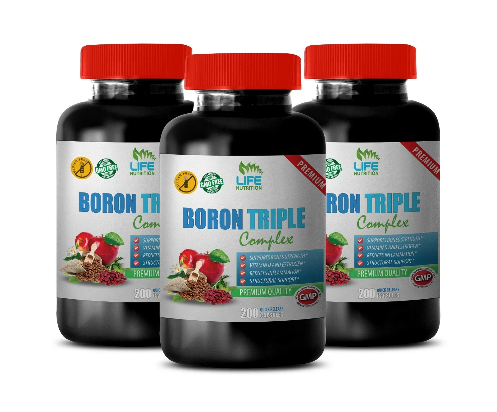 brain supplements for memory & focus - BORON COMPLEX - joint defender 3B