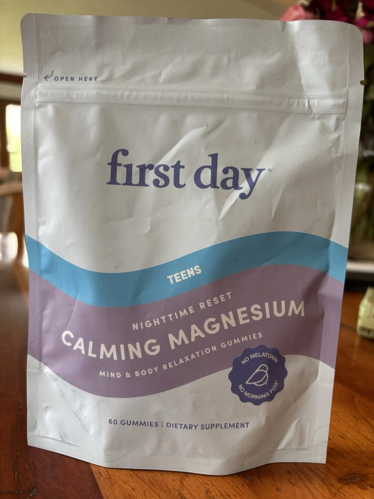 First Day Teens Calming Magnesium Refill Pouch