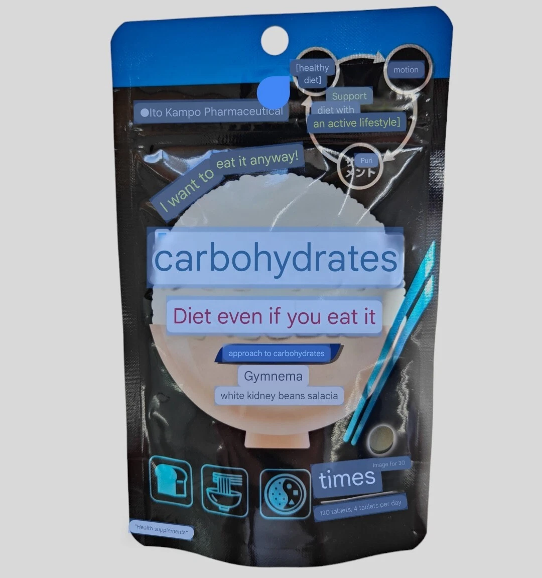 Carbohydrate blocker , Eat What You Love, Made in Japan Weight Loss Supplements