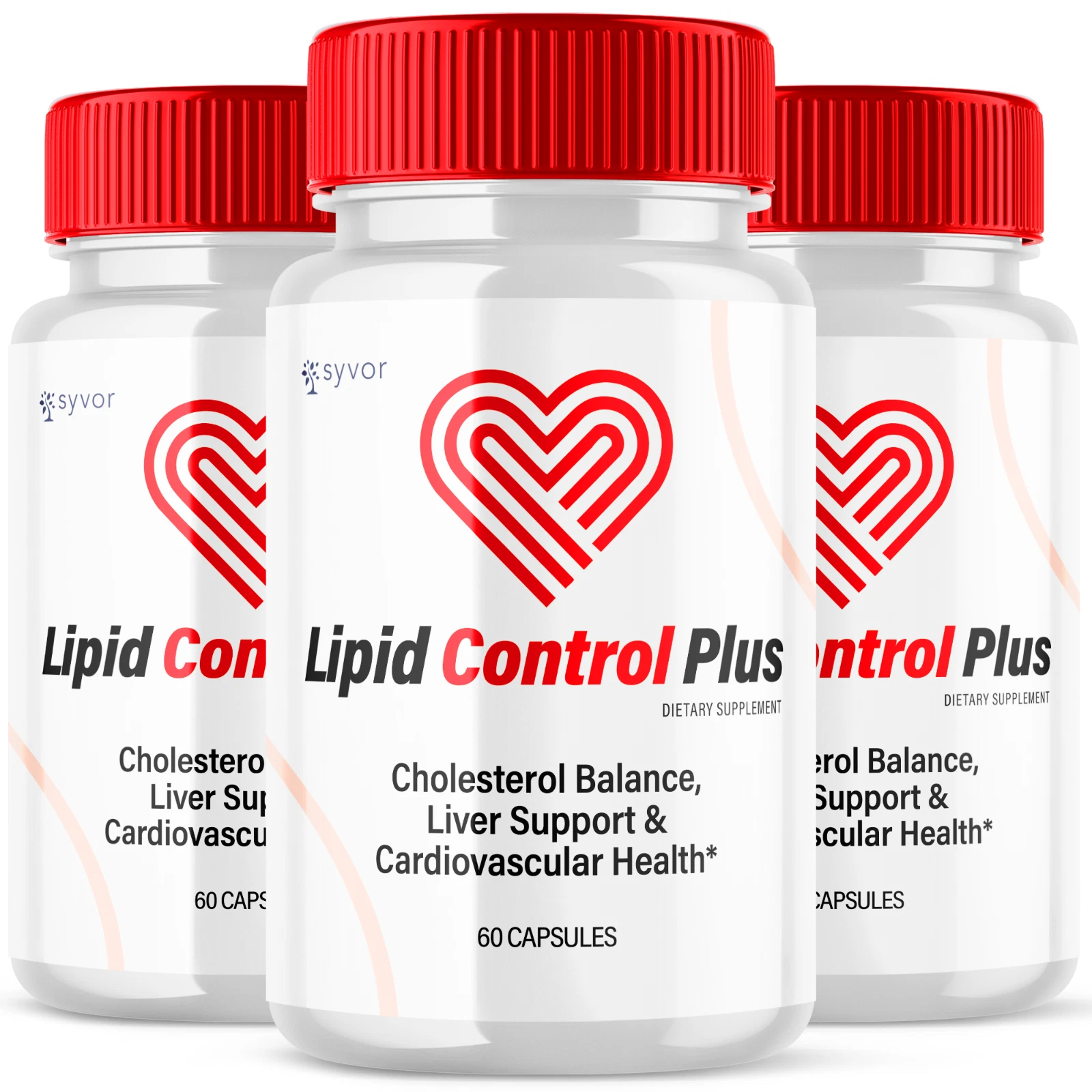 Lipid Control Plus Pill Advanced Balance Support Formula Supplement 180 Capsules