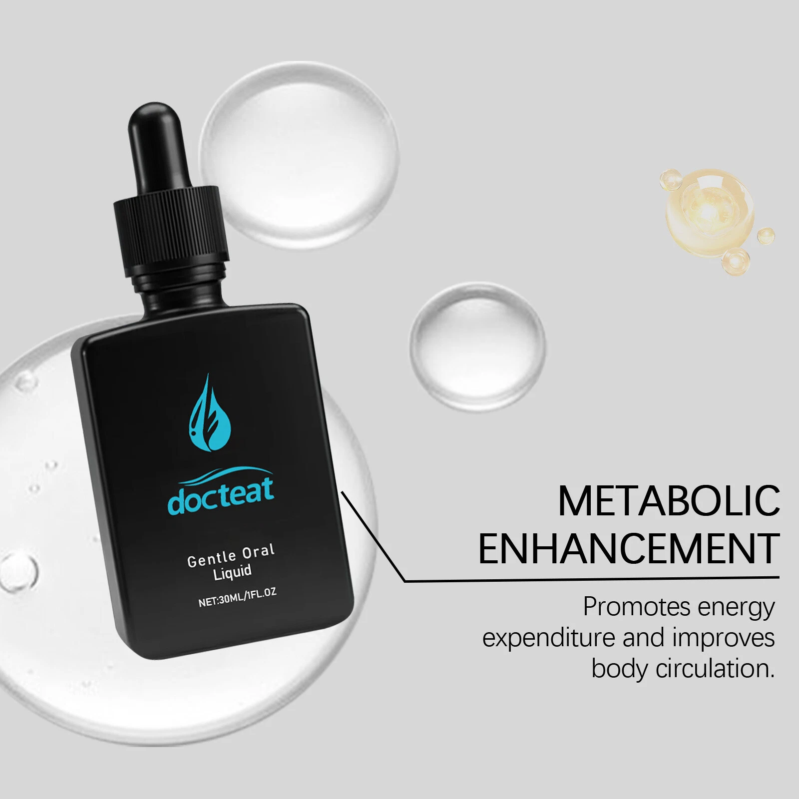 Meglutide Fat Burner Oral Liquid, Weight Management & Health Support, Food-Grade