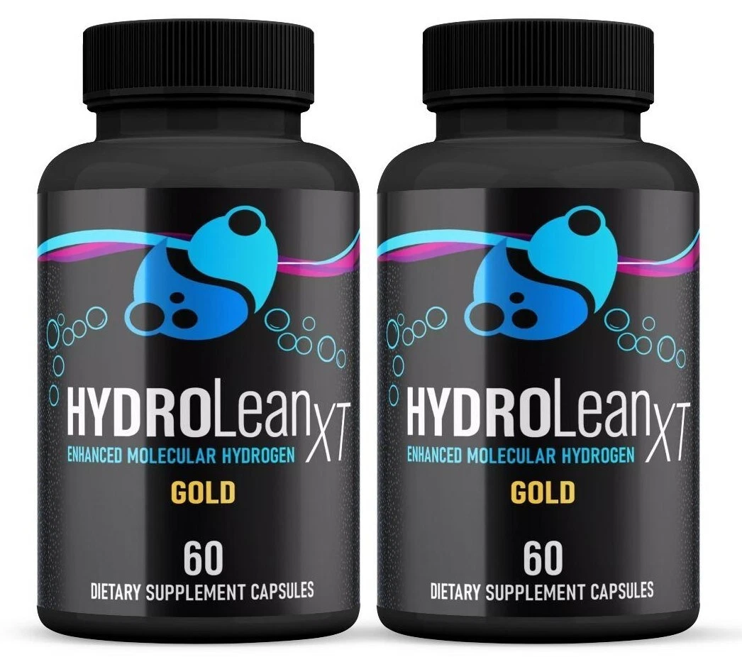 (2 Pack) HydroLean XT Gold Capsules, Hydro Lean XT Weight Loss (120 Capsules)