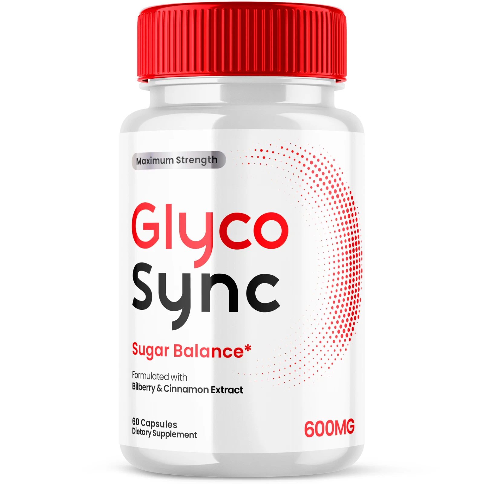 Glyco Sync Advanced Blood Balance Support Natural Glyco Supplement 60 Capsules