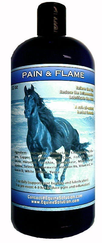 PAIN & FLAME - Reduce pain & inflammation (32oz Oral Liquid for Horses)