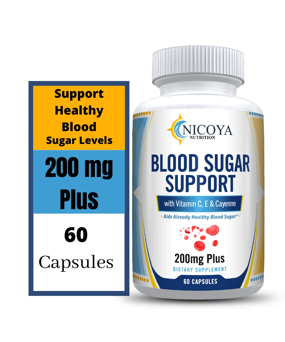 Natural Blood Sugar Support 200MG | Regulate, Improve & Maintain Blood Sugar
