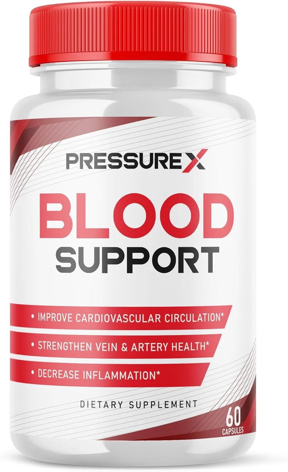 Pressure X Blood Support Supplement Pills - PressureX Blood Sugar Support 1 Pack