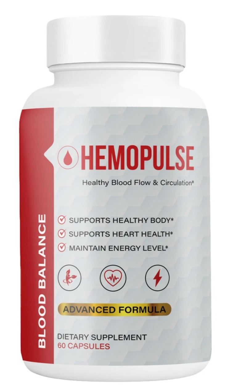(1 Pack) HemoPulse Capsules, Hemo Pulse Advanced Blood Health Support