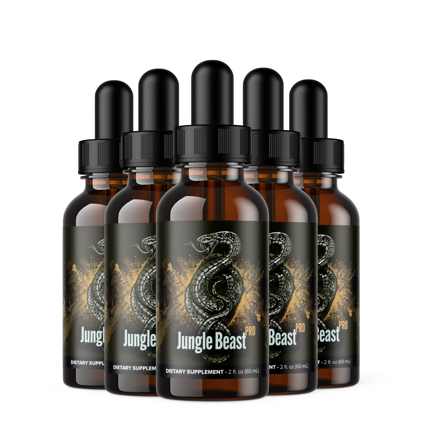 Jungle Beast Pro Drops - Jungle Beast Pro Male Vitality Drops OFFICIAL - 5 Pack