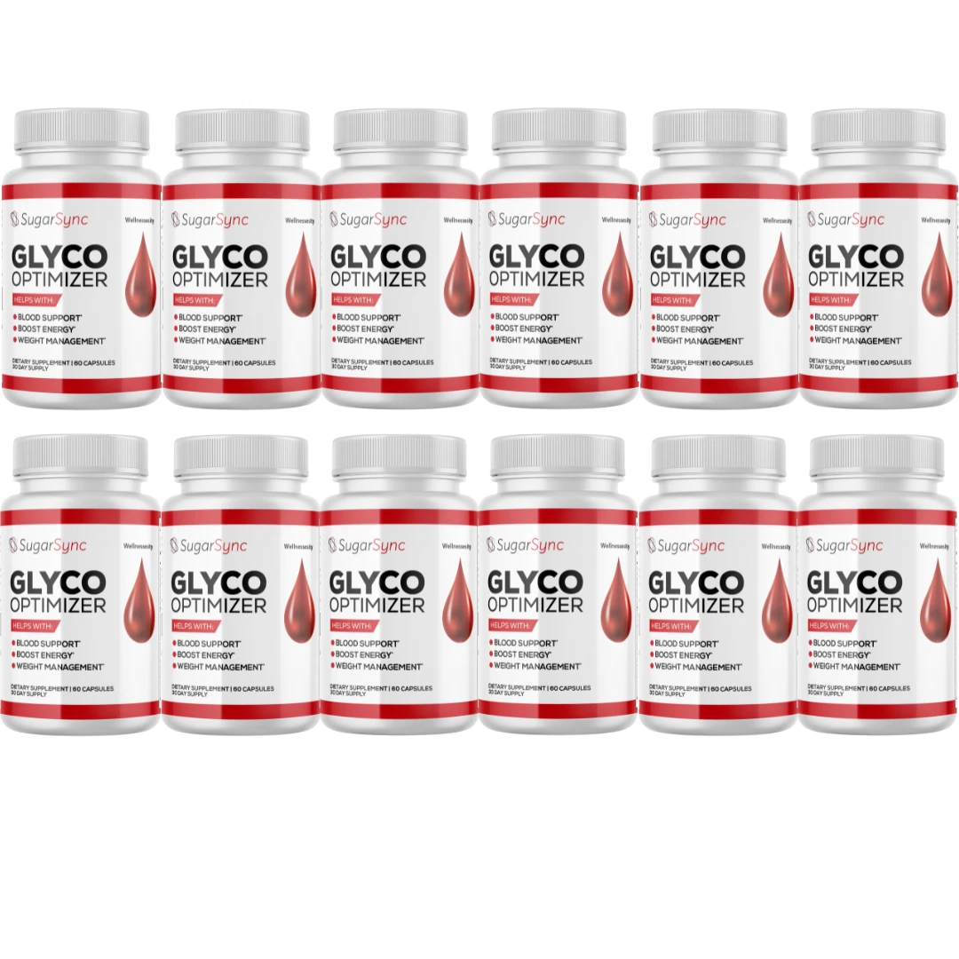 Sugar Sync Glyco Optimizer Maximum Strength Glycogen Supplement - 12 Bottles