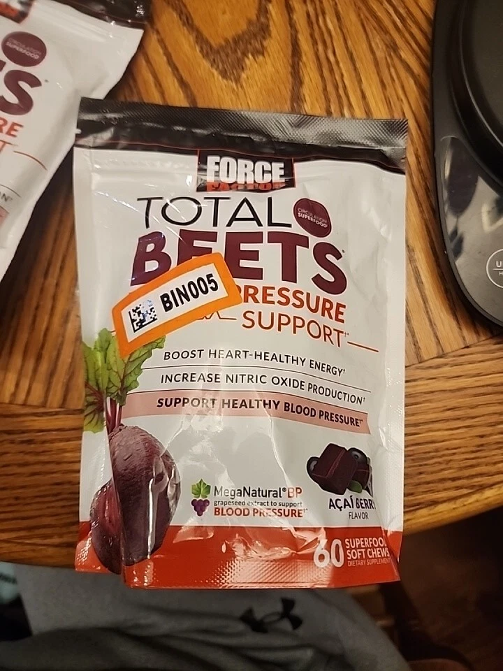 Total Beets Blood Pressure Support Supplement, Beets Supplements with Beet