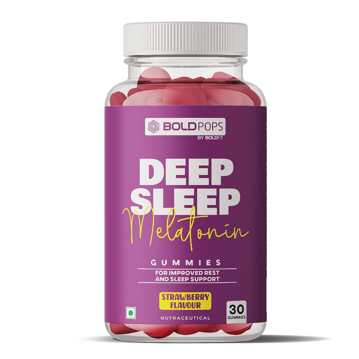 Boldfit Sleeping Gummies For Deep, Healthy Sleep,Immunity & Antioxidant Support