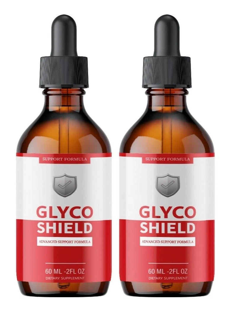 Glyco Shield Drops Support Blood Health and Overall Wellness ( 2 Pack )