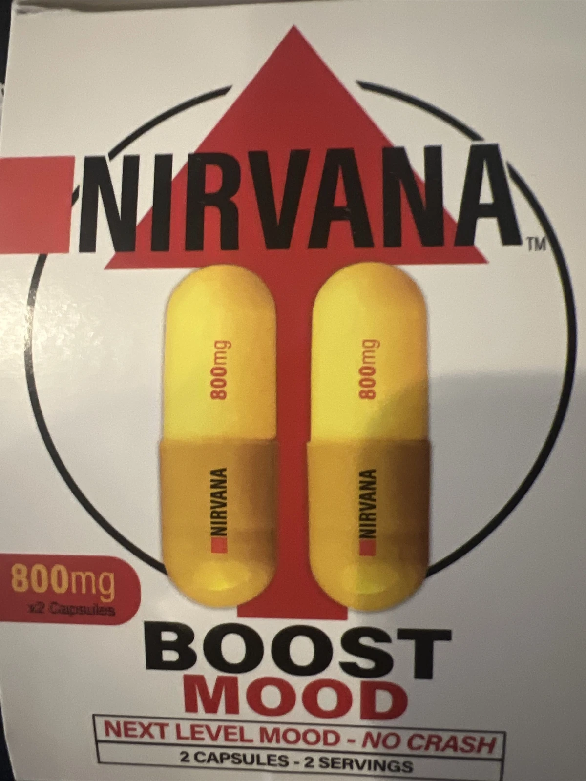 Nirvana Boost Nootropic 4ct Compare To Derall and Addall XR Boost Mood 8 Caps