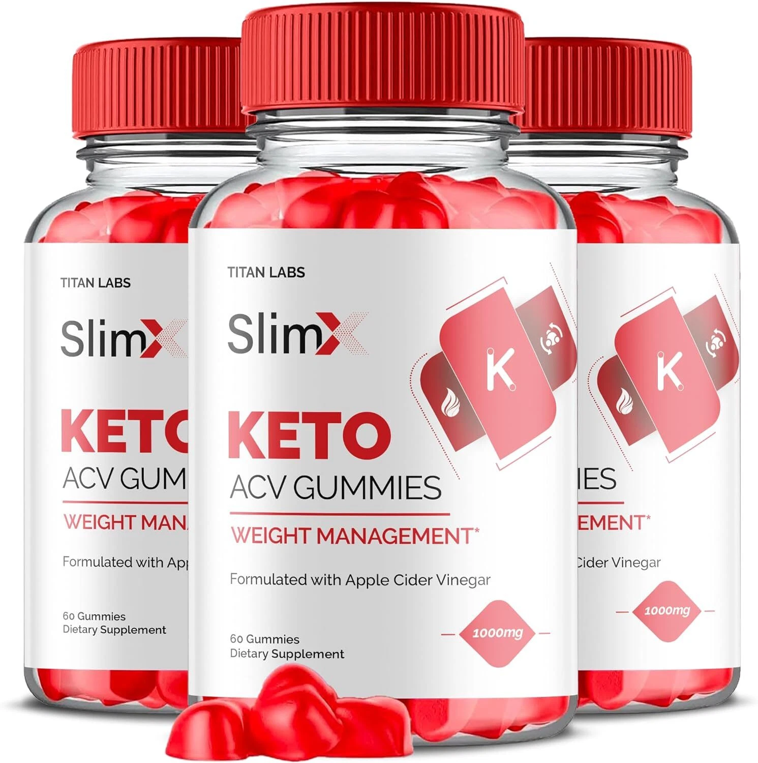 SlimX Keto Gummies - SlimX Keto ACV Gummys For Weight Loss OFFICIAL - 3 Pack