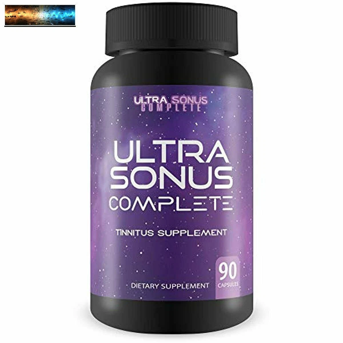 Ultra Sonus Complete Tinnitus Supplement - Garlic Turmeric Vitamin C Max Formula