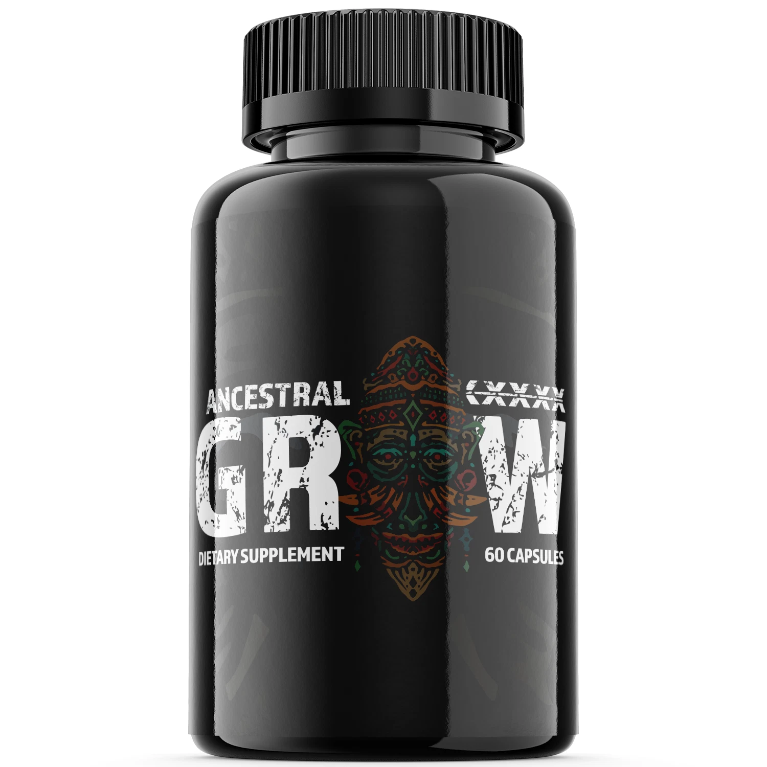 Ancestral Grow - Male Virility - 1 Bottle - 60 Capsules
