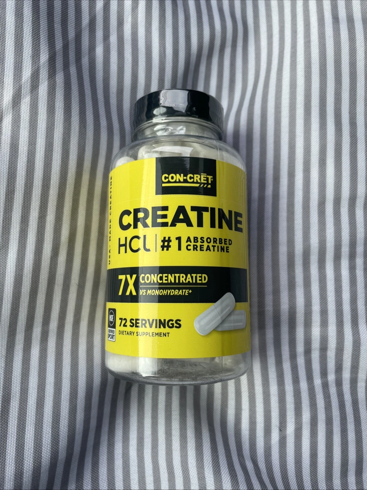 ProMera Sports CON-CRET 750mg Creatine Capsule - FID47586 (72 Count)