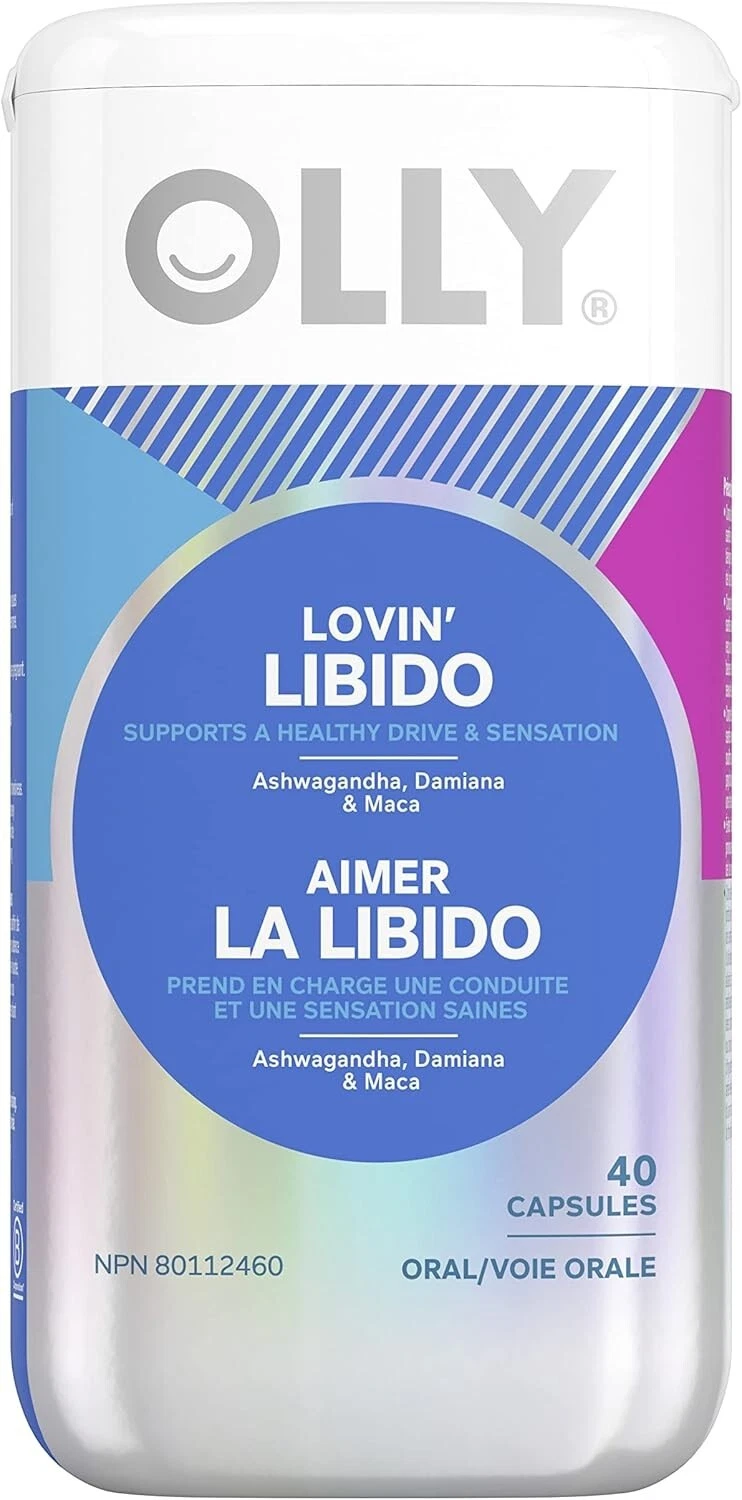 Olly Supplement Lovin' Libido For Women Support Healthy Relaxing 40 pcs NEW