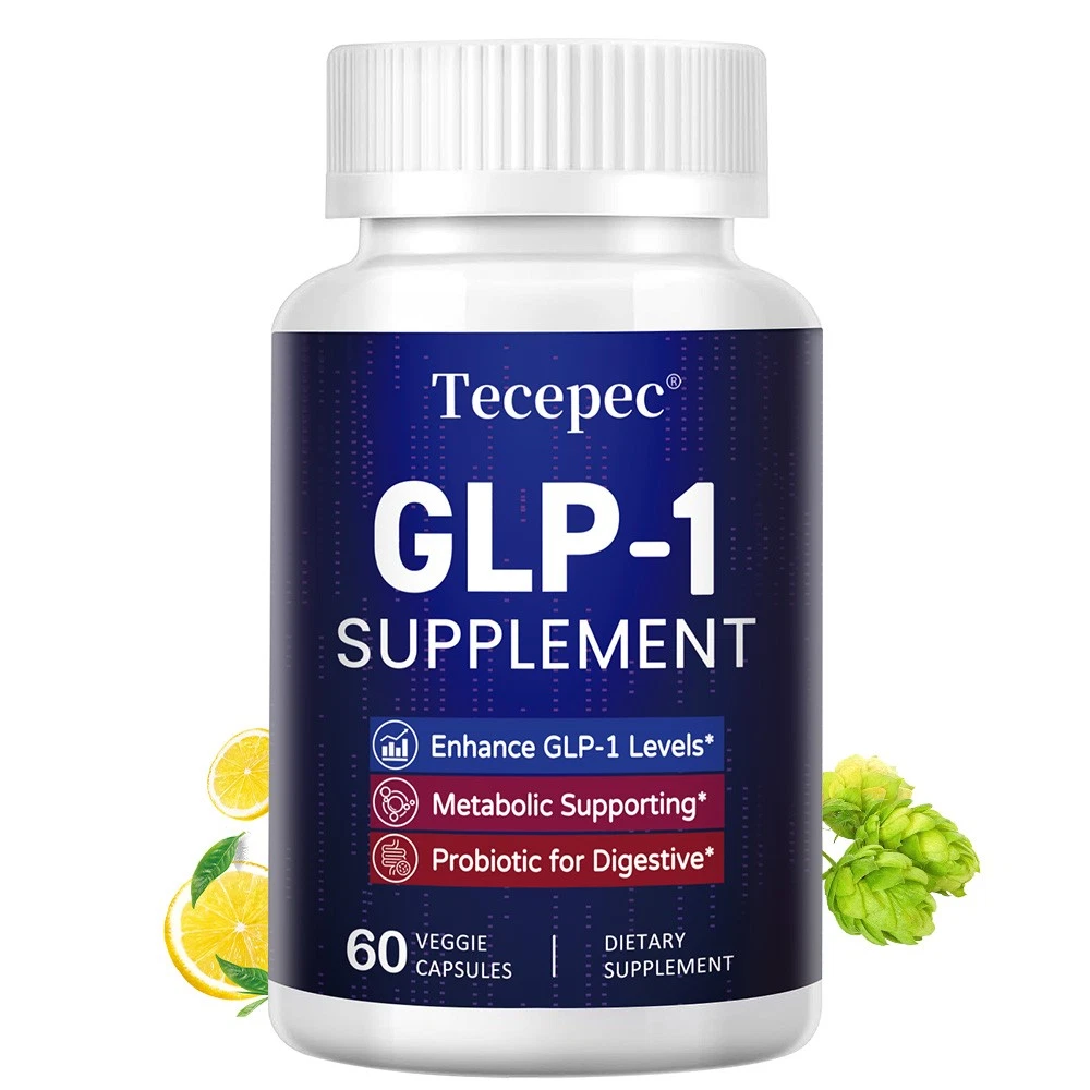 GLP-1 Supplement 60 Capsules Improve Metabolism Digestion Health Energy Strength