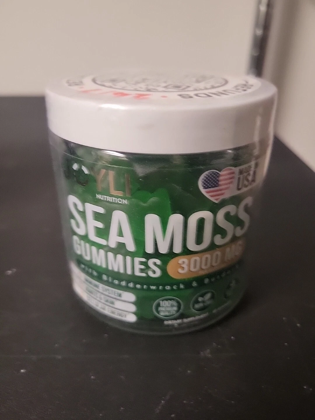 Organic Sea Moss Gummies for Adults & Kids with Bladderwrack & Burdock Root 8/24