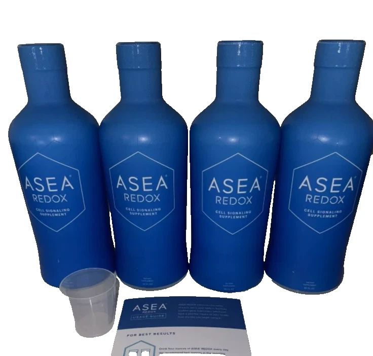 4 PACK - ASEA Redox Cell Signaling Supplement 32oz Bottles Exp: 10/26 NEW