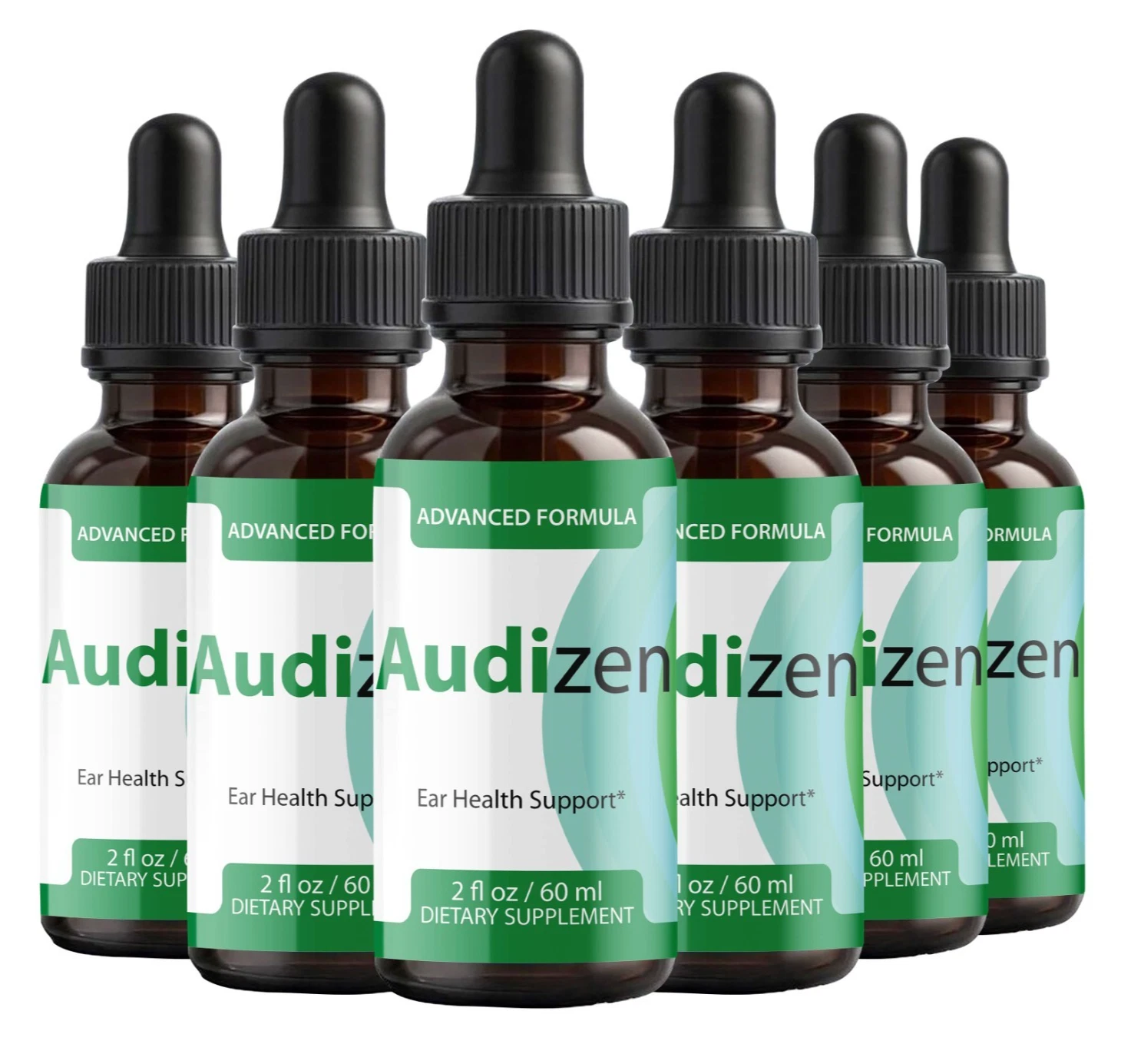 (6 Pack) Audizen Drops - Advanced Ear Health and Hearing Support Formula