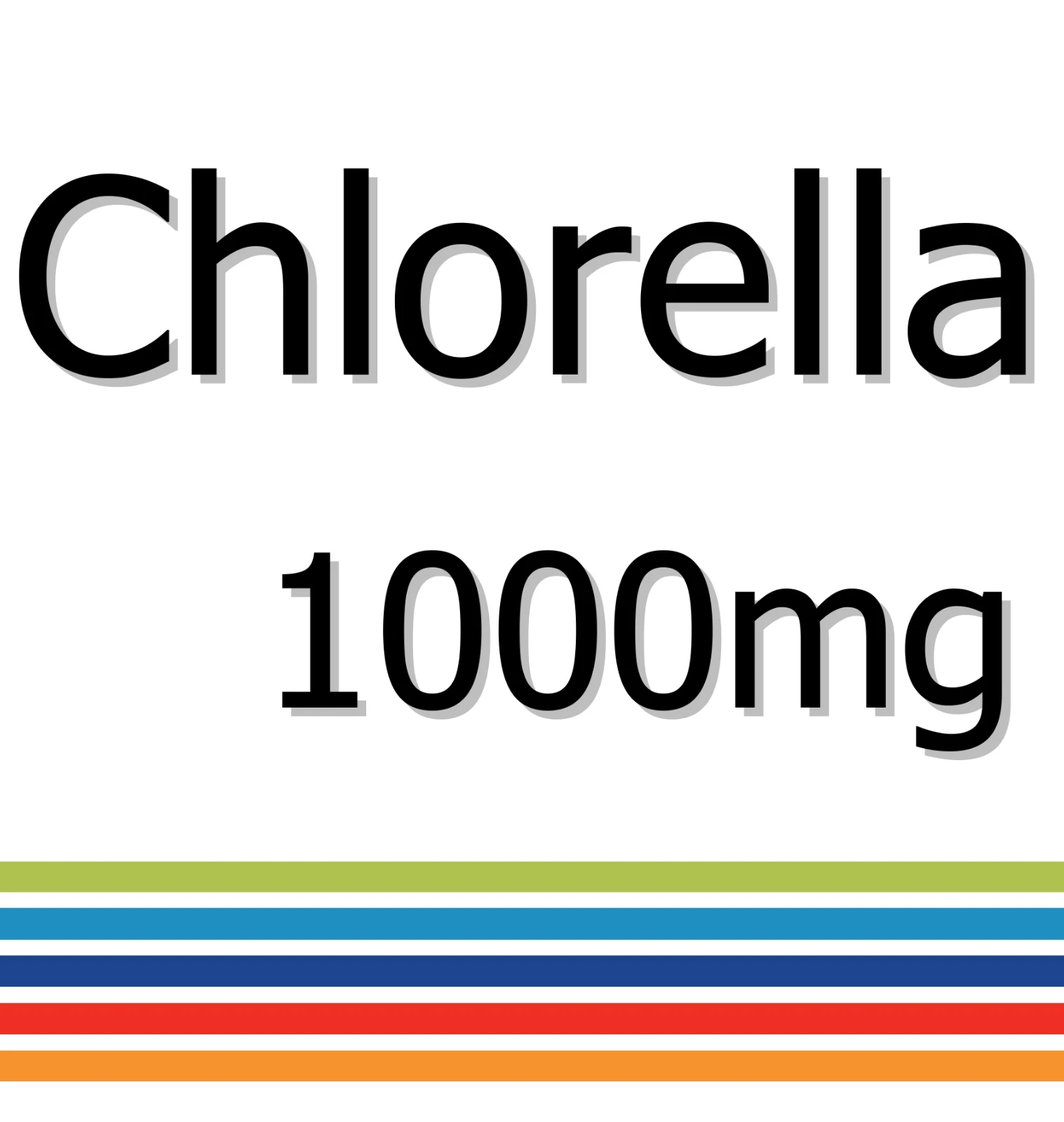 Chlorella 1000mg x 30 Tablets - Energy Boost