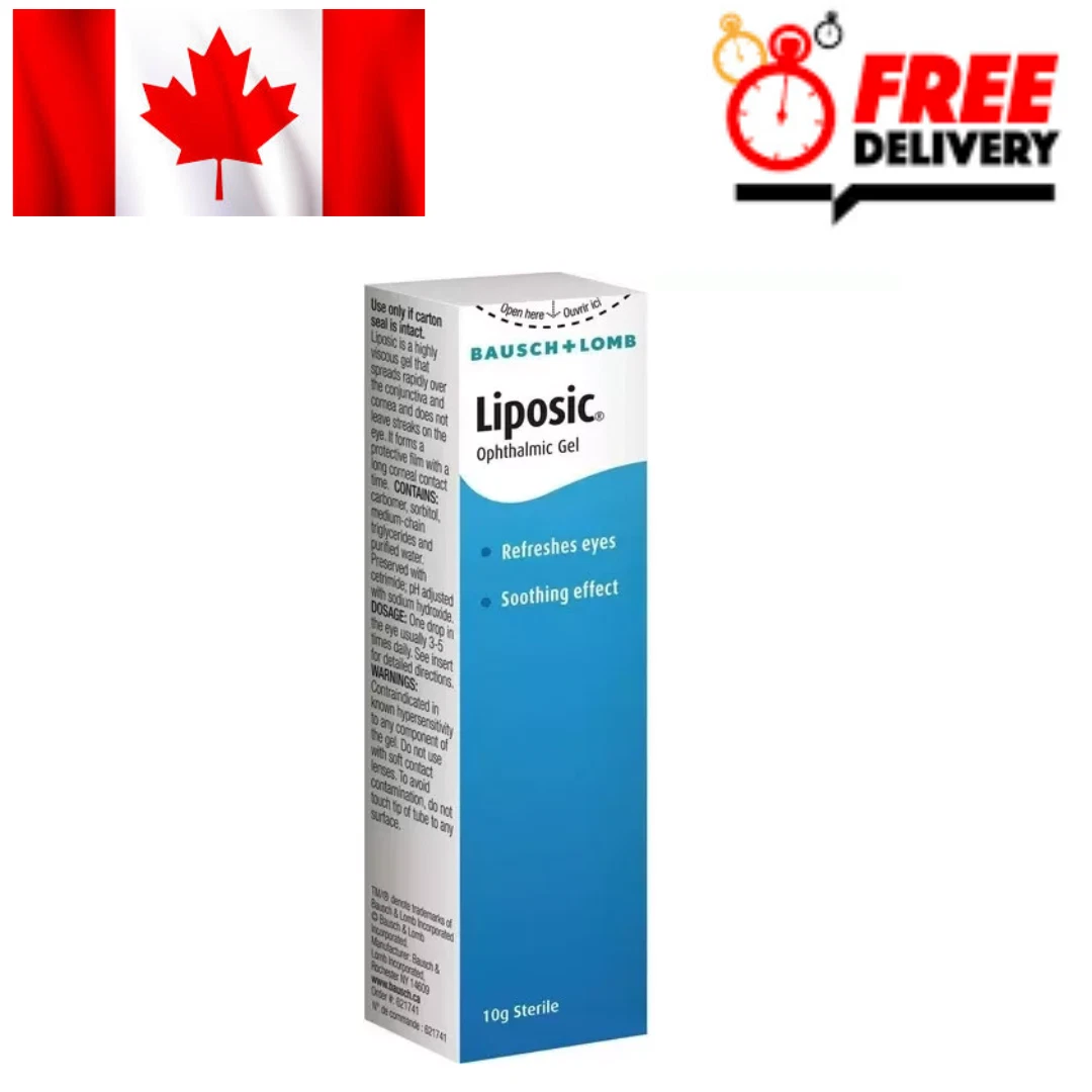Bausch & lomb liposic ophthalmic gel is a highly effective eye lubricant design