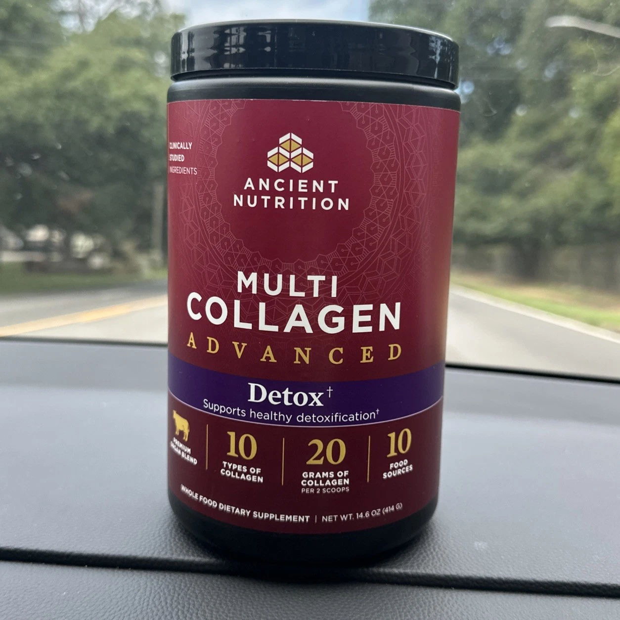 Ancient Nutrition Multi Collagen Advanced Powder - Cleanse & Detox Unflavore