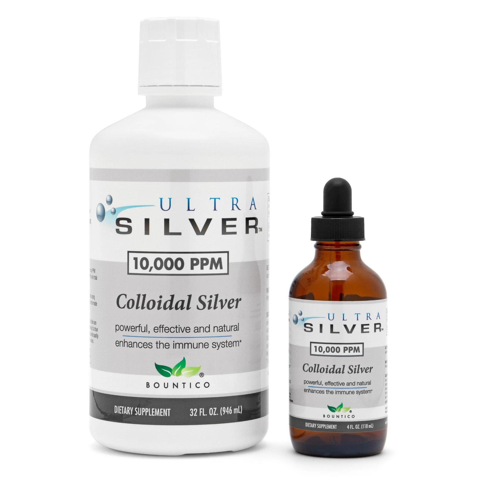 FREE 2-3 DAY SHIPPING!!! SILVER 10,000 PPM 32 OZ.- IMMUNE SUPPORT
