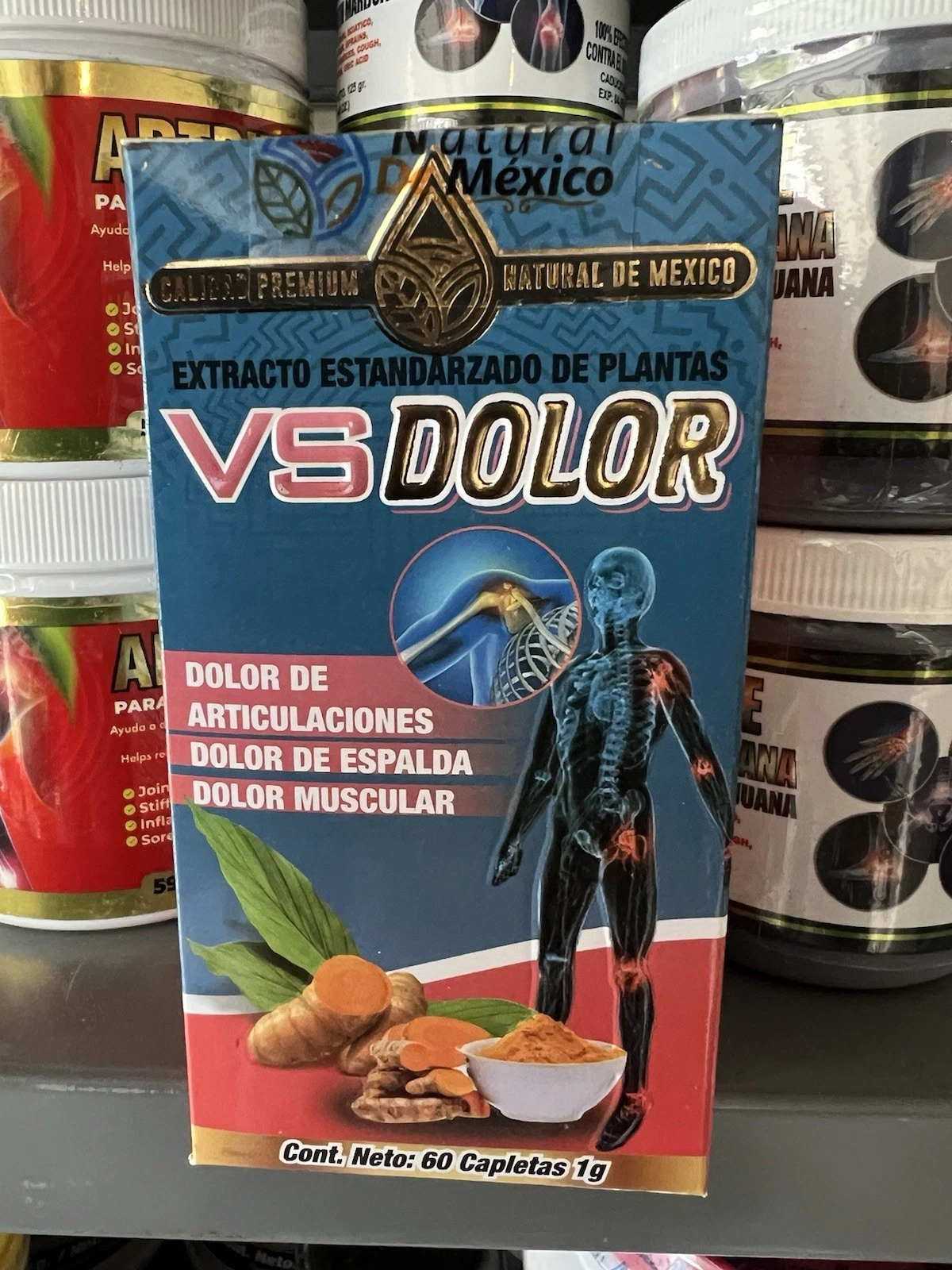 HIGH Cloruro de Vs dolor Chloride High absorption 60 caps & OXIDE