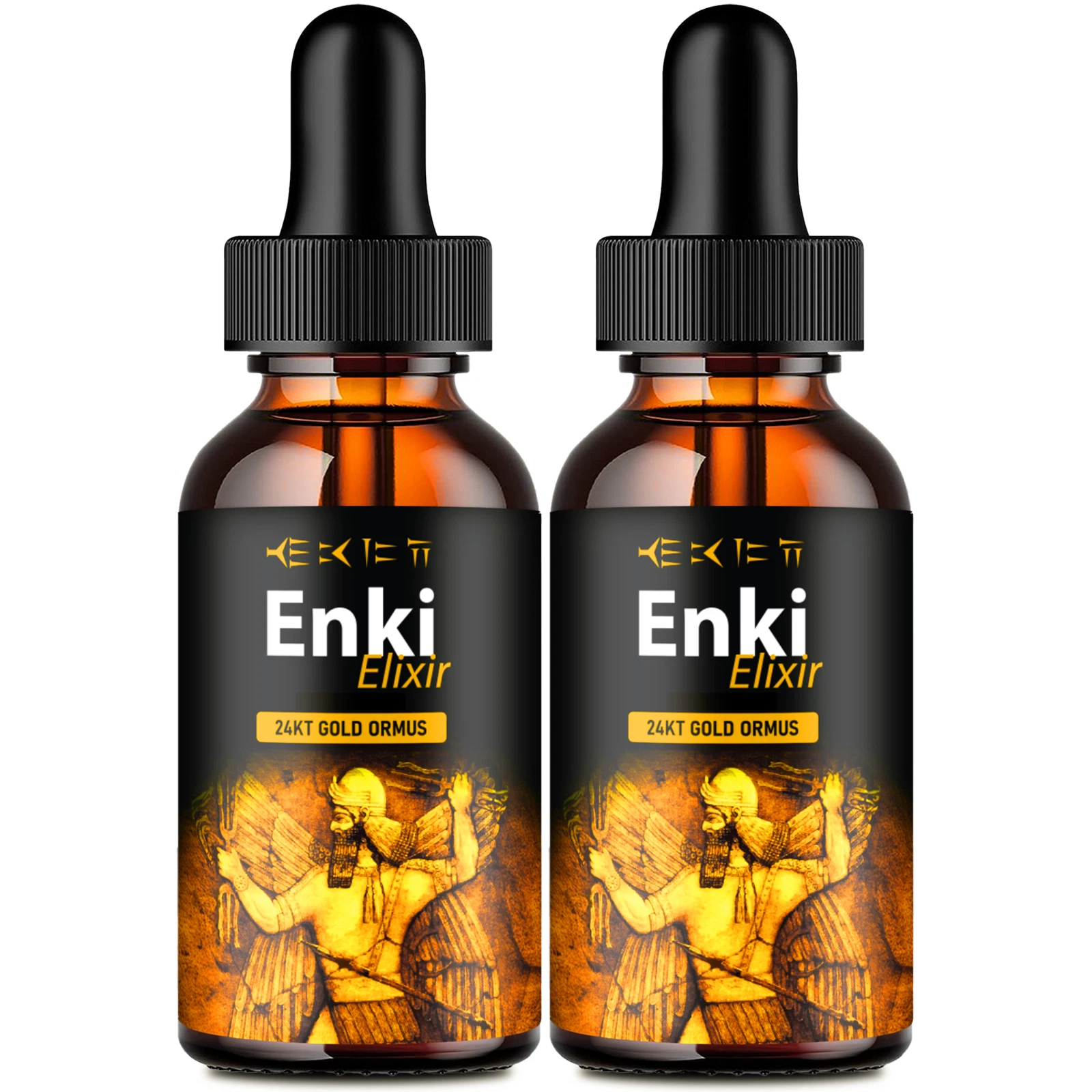 (2 Pack) Enki Elixir Blood Drops – EnkiElixir Blood Supplement Liquid Drop