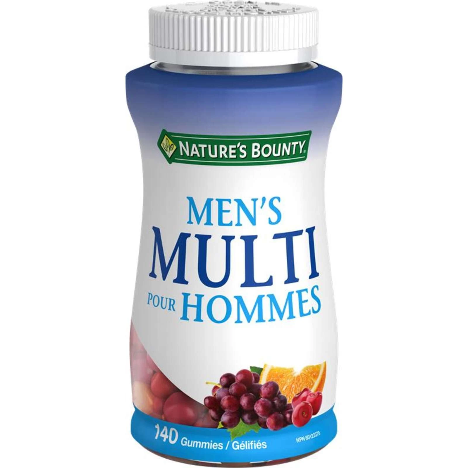 Nature's Bounty Men's Multi Gummy Overall Health Immune Delicious 140 pcs NEW