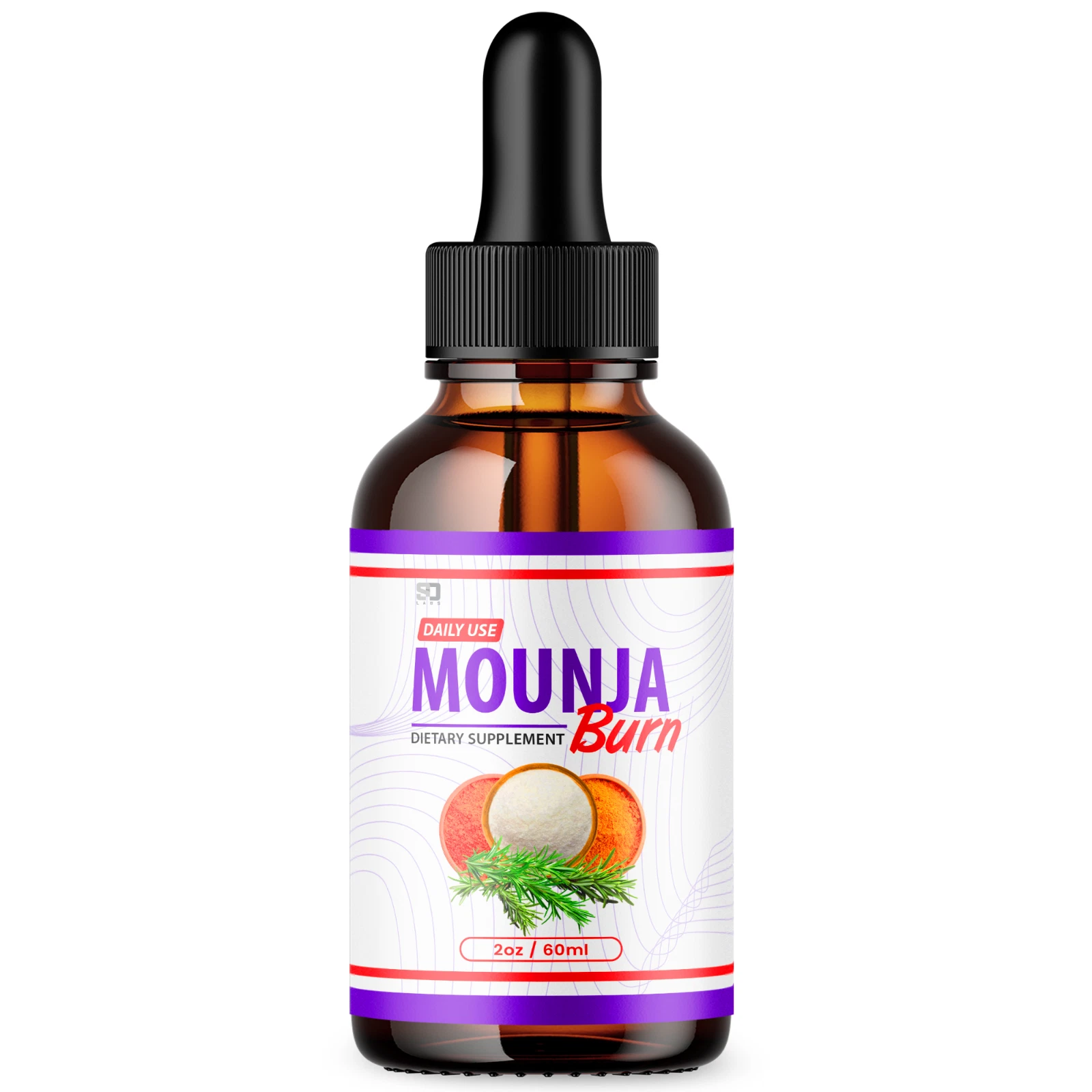 Mounja Burn Drops For Weight Loss, Mounja Burn Diet Drops (2oz) 1 Bottle