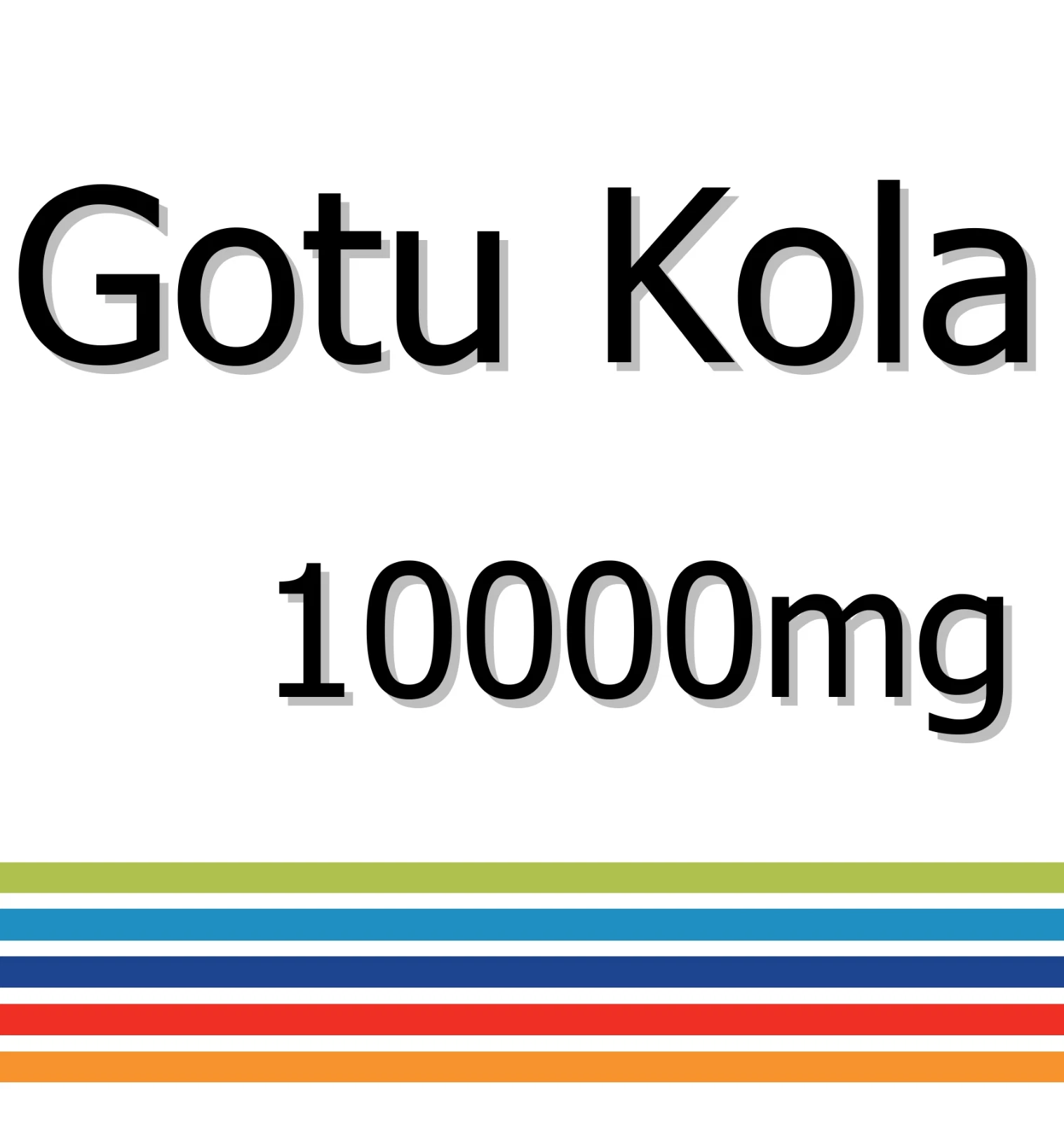 Gotu Kola 10000mg x 90 Tablets - Improved Memory