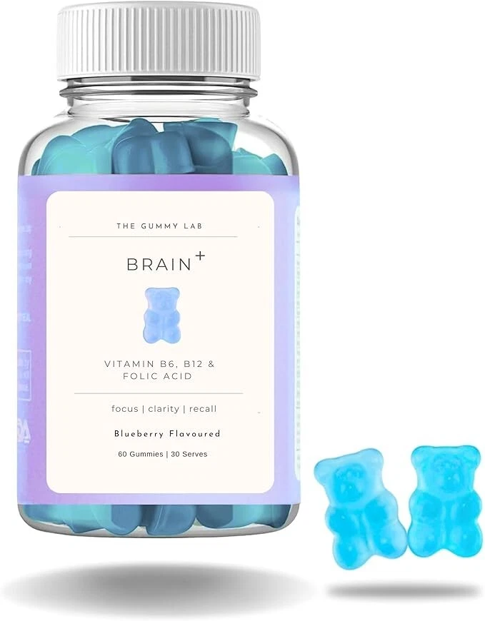 Brain+ Gummies - Cognitive & Brain Health Support