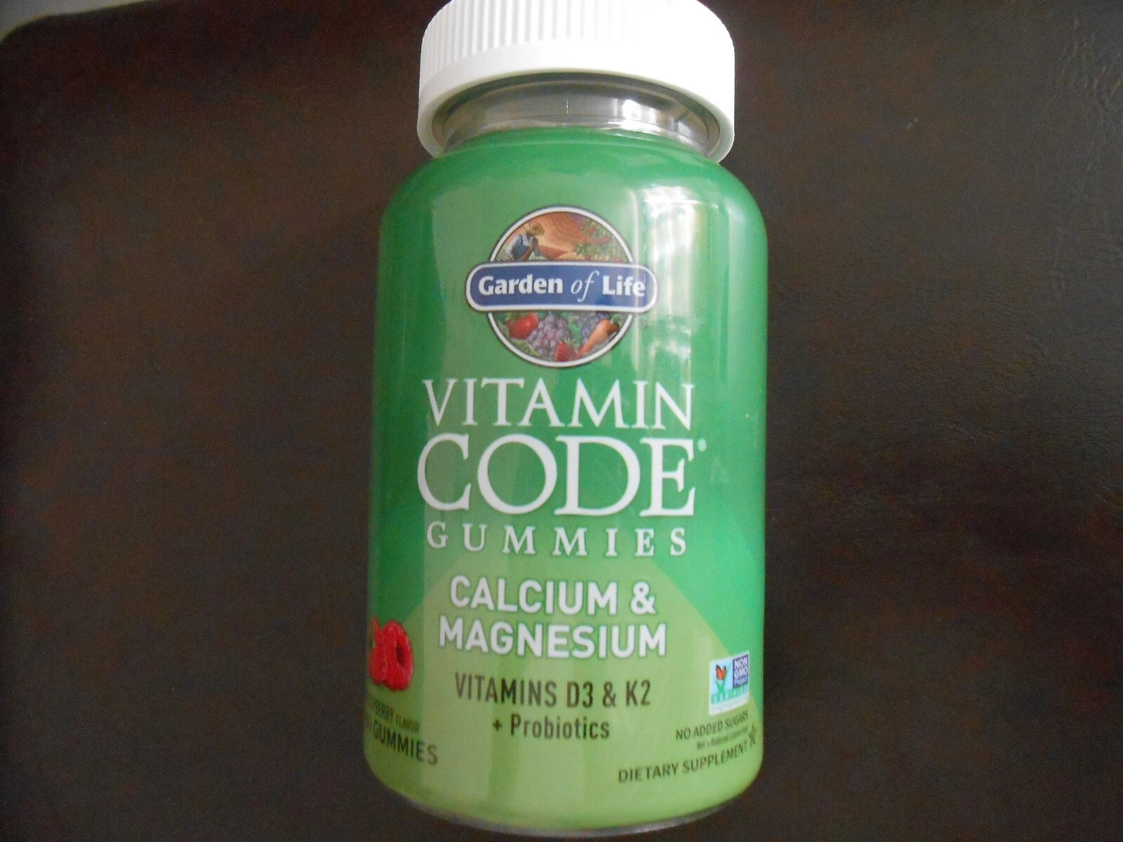 Vitamin Code Gummies, Calcium & Magnesium, Raspberry, 60 Gummies