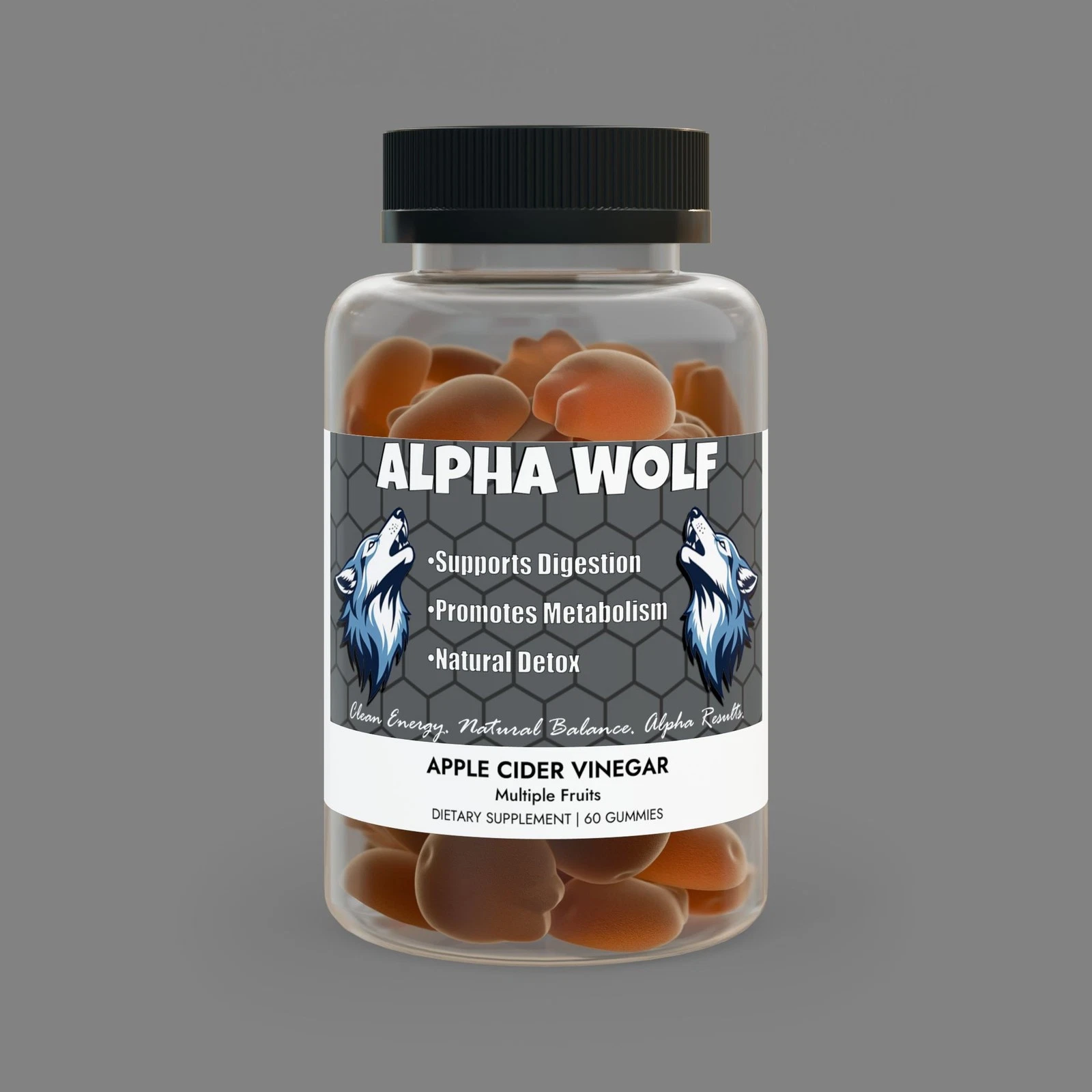 Apple Cider Vinegar Gummies | ACV Supplement for Weight Loss, Detox, Digestion