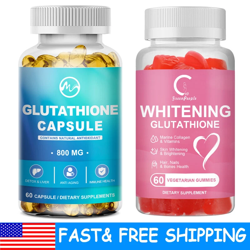 Best Glutathione Skin Whitening Pills Natural Anti Aging Supplement for Beauty